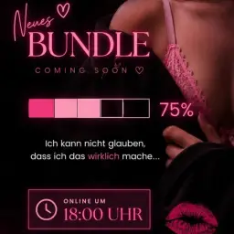 ████[ ][ ] 75%
Ich kann nicht glauben, dass ich das wirklich mache..